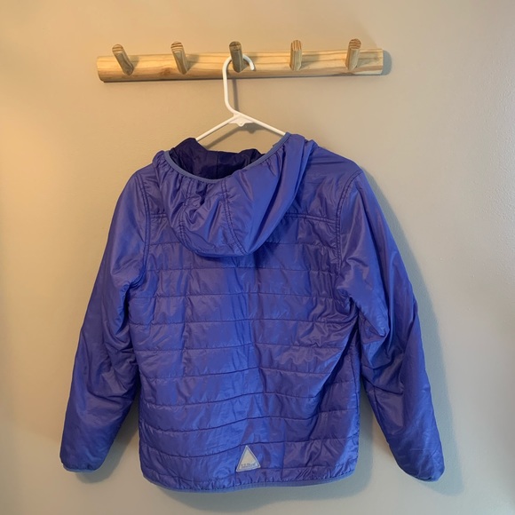 Girls purple L.L Bean jacket - Picture 2 of 3